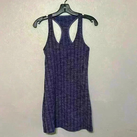 Lululemon Racer Back Tank Top Purple Workout Shirt Stretchy Comfy - Picture 1 of 4